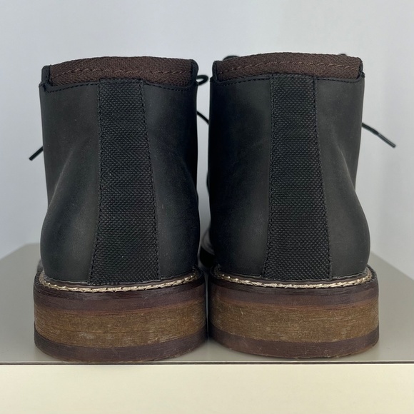 seven91 | Men\'s Lace Up Chukka Boot | Smoky Black | Size 9.5 main image 4
